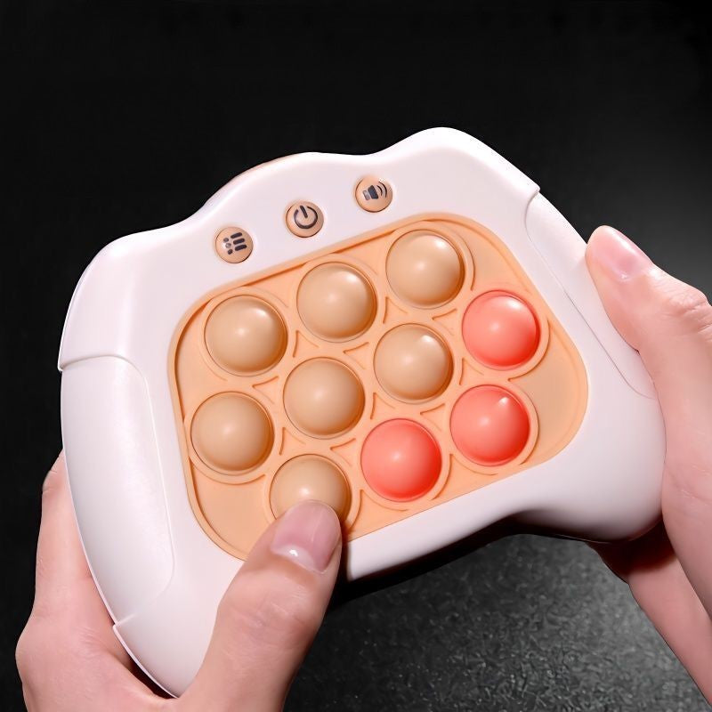 Electronic Push Popper Fidget Game – Handheld Stress Relief Toy