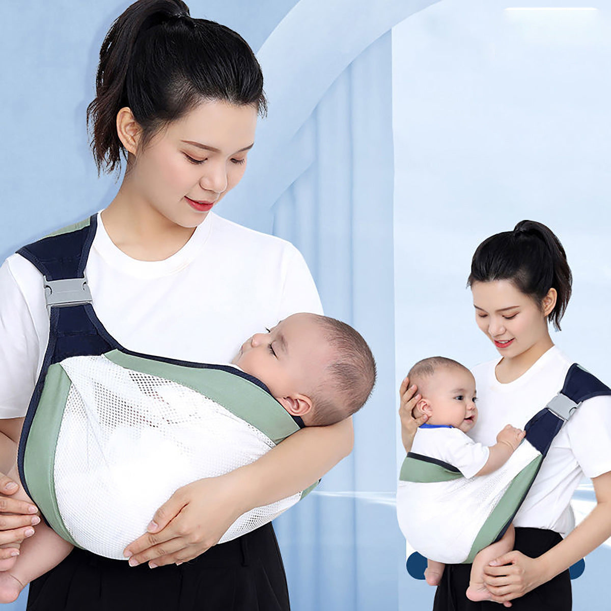 Baby Carrier | Front & Cross-Body Carrying