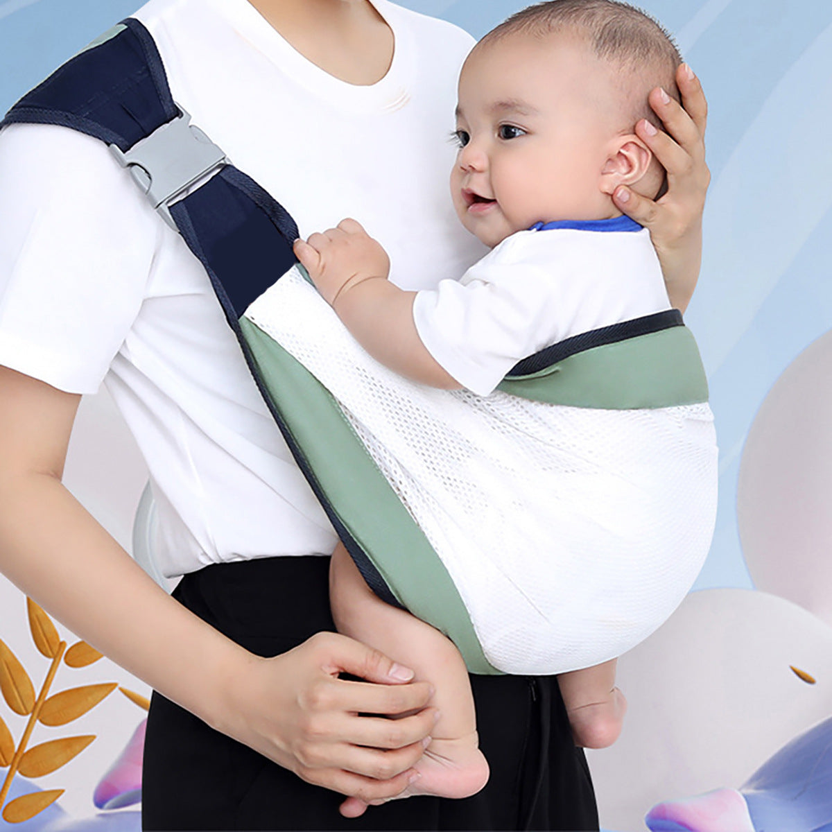 Baby Carrier | Front & Cross-Body Carrying