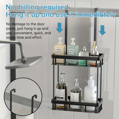 2-Tier Over-Door Shower Caddy