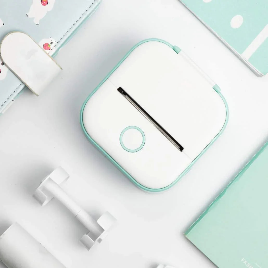 Mini Portable Wireless Printer – Bluetooth Photo & Document Printer