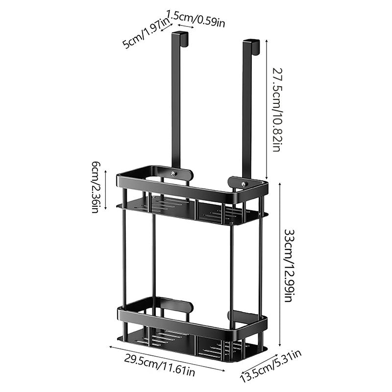2-Tier Over-Door Shower Caddy