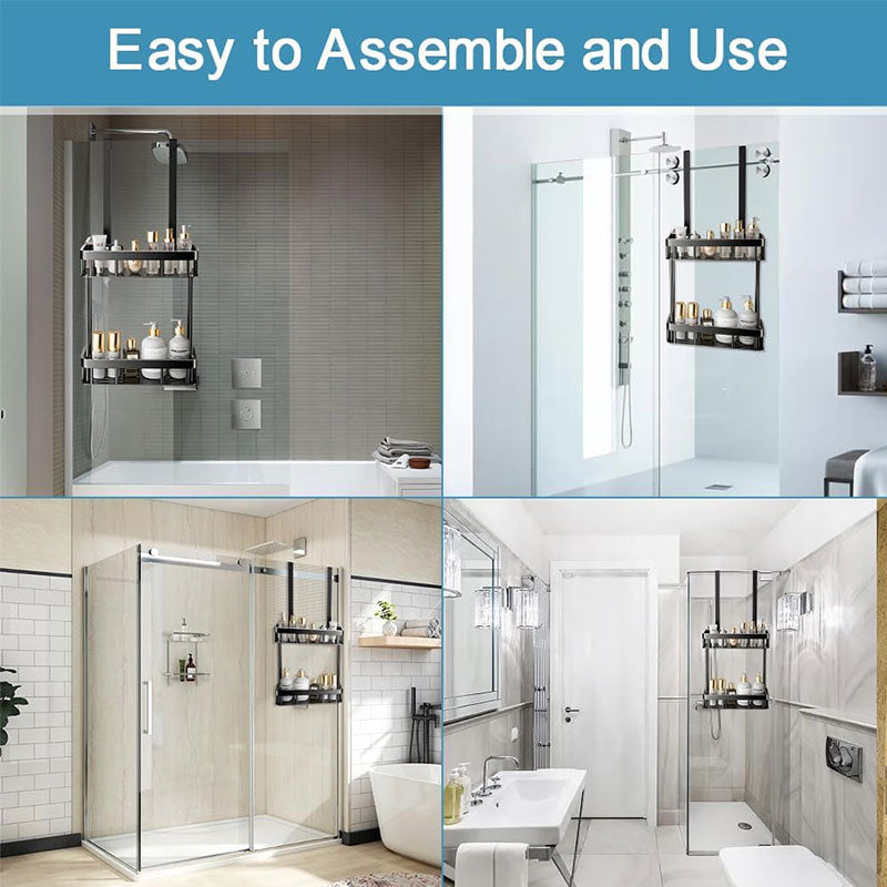 2-Tier Over-Door Shower Caddy