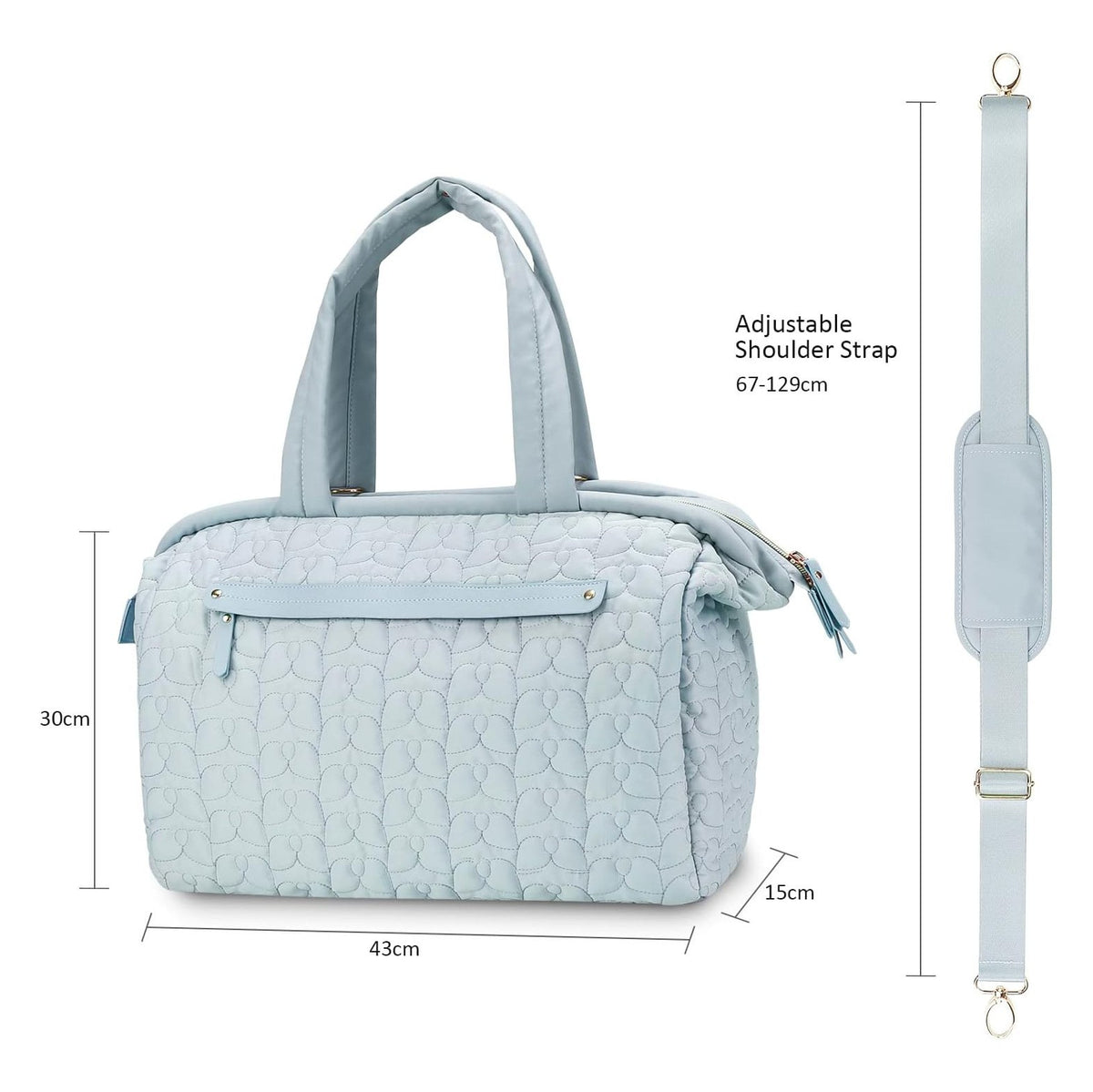 Multifunctional Diaper Bag with Changing Table