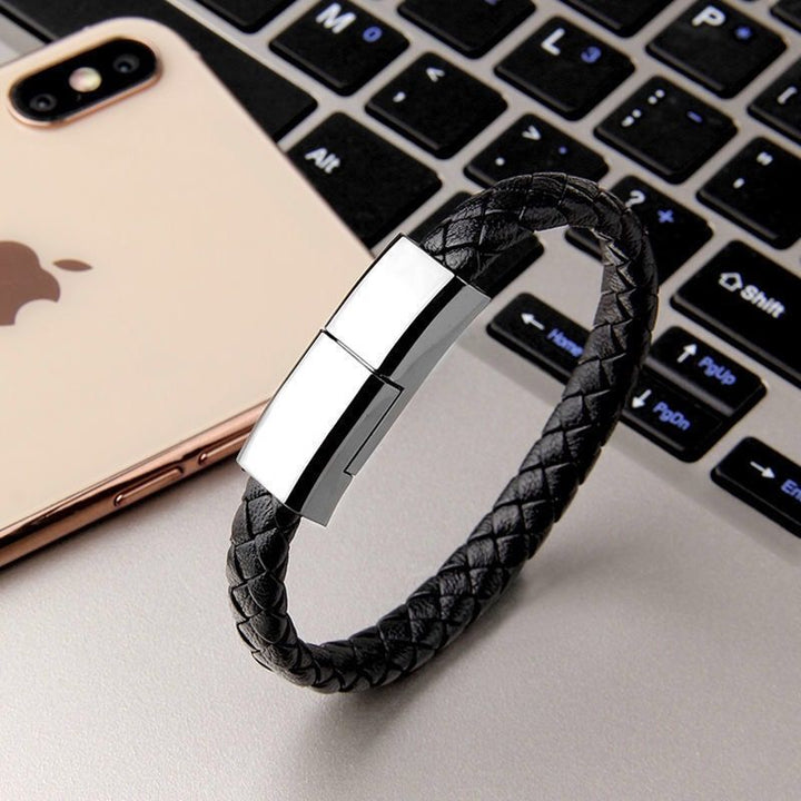 USB Charging Bracelet – Portable Wearable Phone Charger Wristband