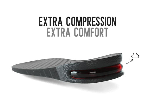 Height Increase Insoles – Invisible Sole Booster Shoe Lifts up to 4 Inches