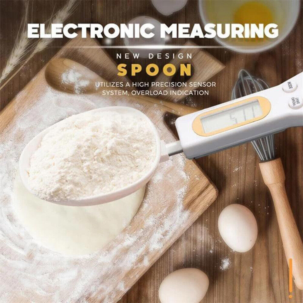 Digital Measuring Spoon Scale – LCD Kitchen Weighing Spoon with Display